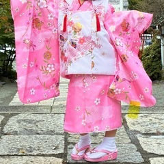 七五三　着物レンタル　3歳女の子用の画像
