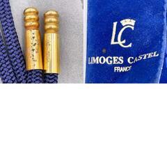 LIMOGES CASTEL リモージュキャッスル アンカー ループタイ ポーラータイ ネイビーの画像