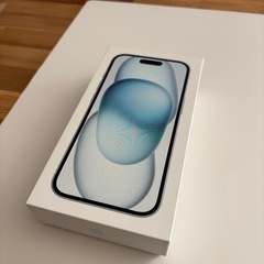 【美品】iPhone15 ブルー 128GB SIMフリーの画像