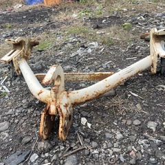 トラクター用 三点リンクアーム 左右セット 中古品 良好 変形なしの画像