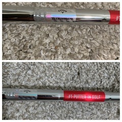 ゴルフパター　Odyssey O-WORKS RED の画像