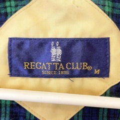 REGATTA CLUB レガッタ クラブ ジップアップ ジャケット コート ロゴ M ベージュ 011E857の画像
