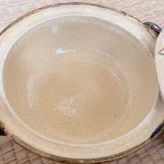 決まりました)ミニ土鍋 直径約17cm おひとりさま鍋の画像