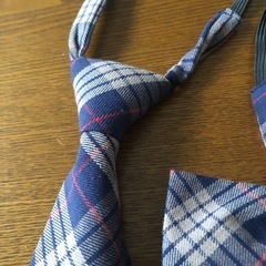 リボンとネクタイの画像