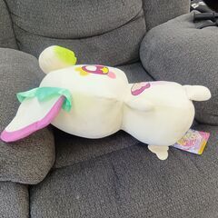 海外・日本製品のサルベージ品　バンダイ　プリルンぬいぐるみ　ちょっとシミあり。の画像