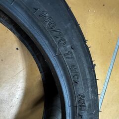 Vストローム250 から外したタイヤ2本セット 110/80-17 57H   170/70-17 66Hの画像