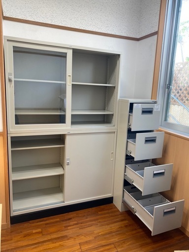 キャビネット3点セットビジネス保管用