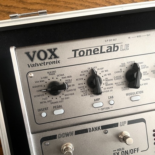 VOX ToneLab LE マルチエフェクター ケース付き 中古