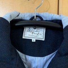 MANHATTAN TRANSFER P コート グレー メンズの画像