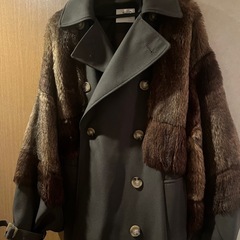 MURUA トレンチコート/カーキ/ファーコートの画像