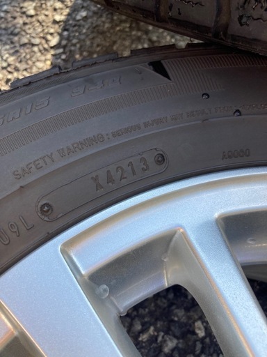 取引中　205/65R15 ホイール付スタッドレスタイヤ4本セット　ステップワゴン