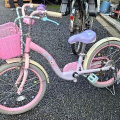プリンセス　自転車　１８インチの画像