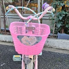 プリンセス　自転車　１８インチの画像