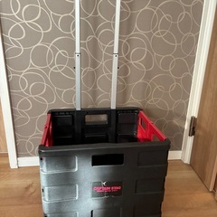 キャプテンスタッグ　ボックス型コンテナキャリー　カートの画像