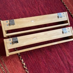 【2個セット】飾り棚　壁美人セット（取り付け金具）の画像