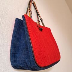 和風の小さなバックの画像