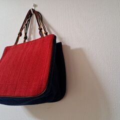 和風の小さなバックの画像