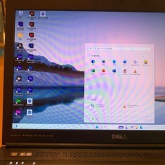 記念特価！dell precision m6700改その⑩。win11pro64bi　i7 3740M 17インチ大画面液晶 独立GPU搭載fpM4000！SSD2400G＋HDD500Gメモリー16Gの画像