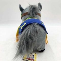 メジロマックイーン サラブレッドコレクション GBぬいぐるみ タグ付 全長約27cm 競馬の画像