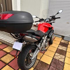 極上ワンオーナー！アプリリア(Aprilia) シバー(SHIVER)750 レッド 低走行3800km ガレージ保管・ETC装備・交換歓迎！の画像