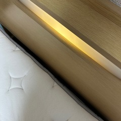 シングルベッド（フレーム＋マットレス付き）の画像