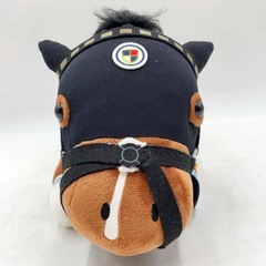 タイトルホルダー サラブレッドコレクション ねそべりBIG ぬいぐるみ タグ付 全長約36cm 競馬の画像