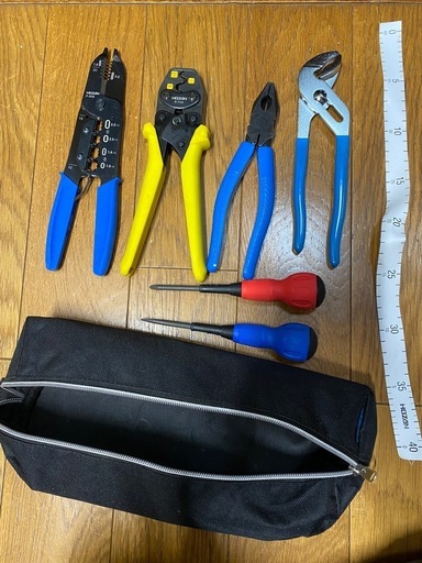 HOZAN 電気工事士工具セット　美品