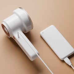 【新品】ファブリック毛羽シェーバー 充電式糸くずリムーバー 6 ブレード付き コートブランケット用多機能の画像