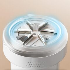 【新品】ファブリック毛羽シェーバー 充電式糸くずリムーバー 6 ブレード付き コートブランケット用多機能の画像