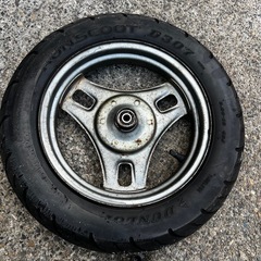 スズキ　ca1pb ホイール　ジャンク　原付　スクーター　ホイールの画像