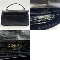 CORAI BY TSURUOKA ハンドバッグ ブラック レディースの画像
