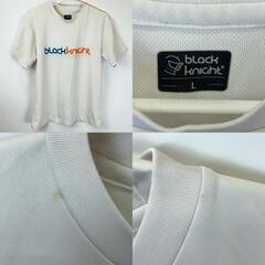 [4点セット] black knight ブラックナイト オールジャパン 全日本総合バドミントン選手権 ドライシャツ プラシャツ L ユニセックスの画像
