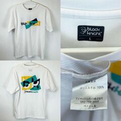 [3点セット] black knight ブラックナイト 半袖 ドライシャツ プラシャツ 吸収速乾 L ユニセックス バドミントンウェアの画像