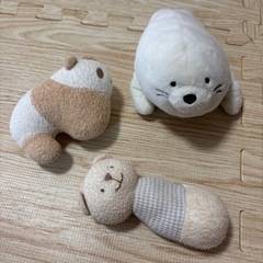ぬいぐるみ ラトル セット の画像
