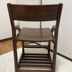 ケユカ　子供学習椅子　ブラウンの画像