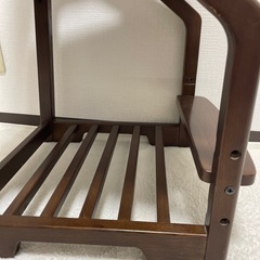 ケユカ　子供学習椅子　ブラウンの画像