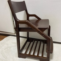 ケユカ　子供学習椅子　ブラウンの画像