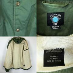 FOURSTAR フォースター コーチジャケット M オリーブ メンズの画像