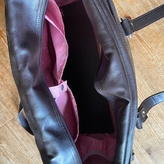 スクールバッグ🧳ブラウンの画像