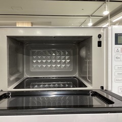 【トレファクピエリ守山店】【取りに来られる方限定】　Haier 電子レンジ　2019年製の画像