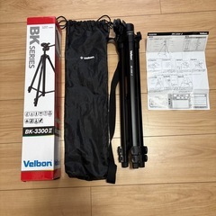 美品　スリム3段三脚　　　の画像