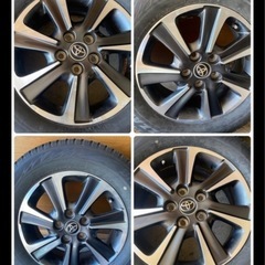 トヨタ純正ホイール 6-15+50 114.3-5H 205/65R16 VRX2の画像