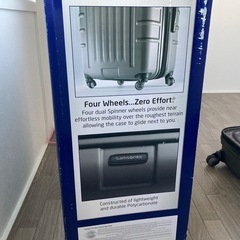 大容量サムソナイトキャリースーツケースケース旅行鞄の画像