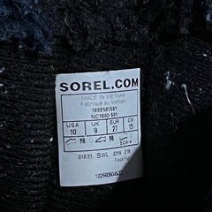 ソレル　子供用スノーブーツの画像