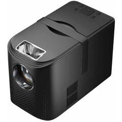 ☆【新品】ホームシアターに最適な迫力映像再現！エアリア製「ミラーレスLEDプロジェクター/ブラック」 (MS-PJHD04-BK)をお売りします。⇒値下げしました!の画像