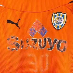 プーマ 清水エスパルス #30 小野伸二 ユニフォーム 直筆サイン入り M PUMAの画像