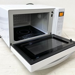 【中古品】Haier ハイアール 単機能電子レンジ JM-FH-18J ホワイト 2020年製 キッチン家電　の画像