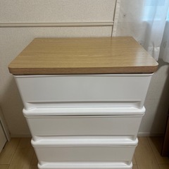 【引越しのため複数出品中】４段衣装ケースの画像