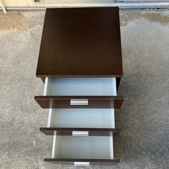 🉐ニトリ　ワゴン　ニック40🉐チェスト　サイドテーブル　収納　キャスター付き　サイドボード　引き出しの画像