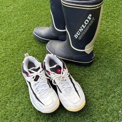 テニスシューズ（長靴付き）
の画像